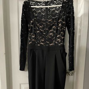Express Black, Lace Romper